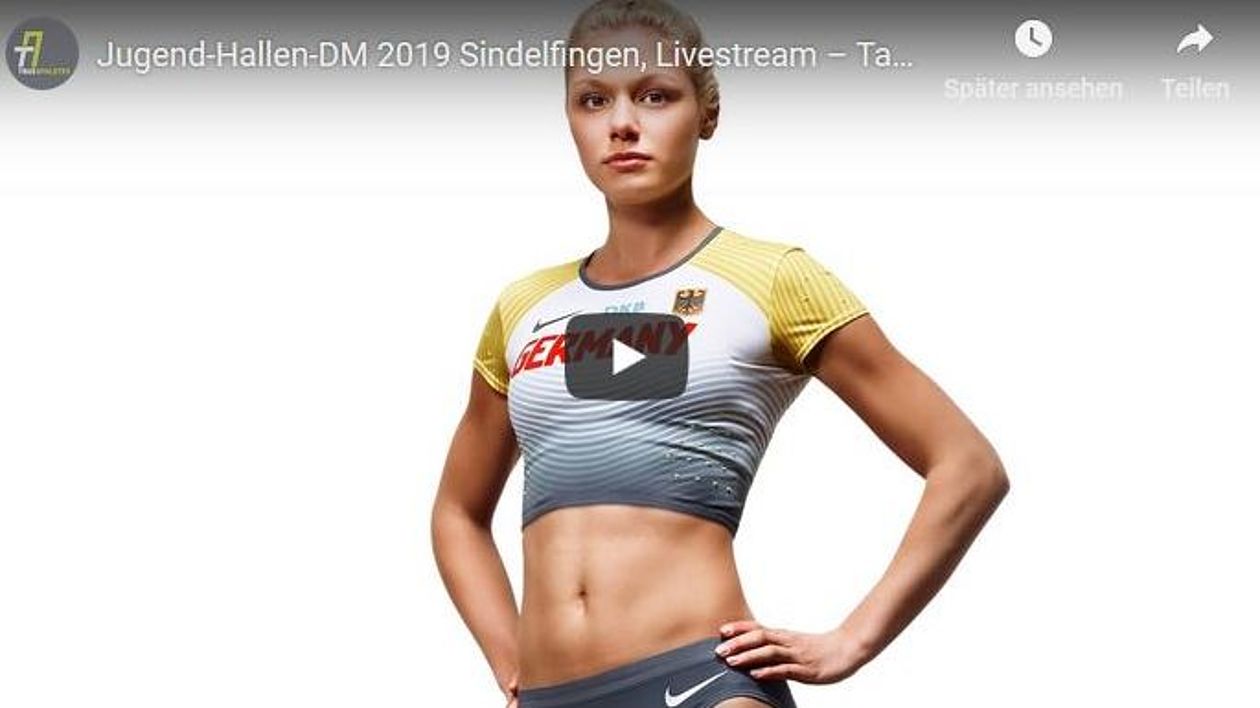 Fußball- und Leichtathletik-Verband Westfalen (FLVW) Livestream und mehr Die Jugend-Hallen-DM 2019 auf leichtathletik.de